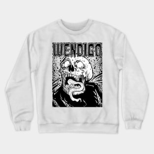 Wendigo Attacks Crewneck Sweatshirt